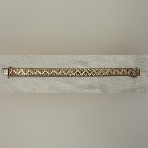 Vintage Sterling Silver Milor Italy woven bracelet